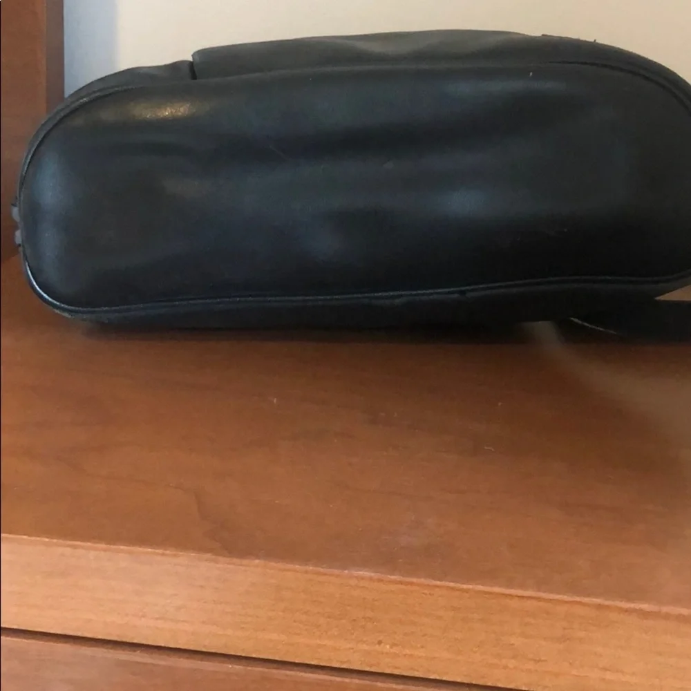 Black Longchamp 90’s Vintage Leather Bag - Picture 4 of 8